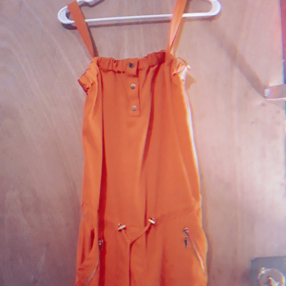 Romper Orange Cache size xs